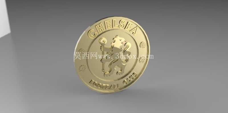 标志切尔西 3d