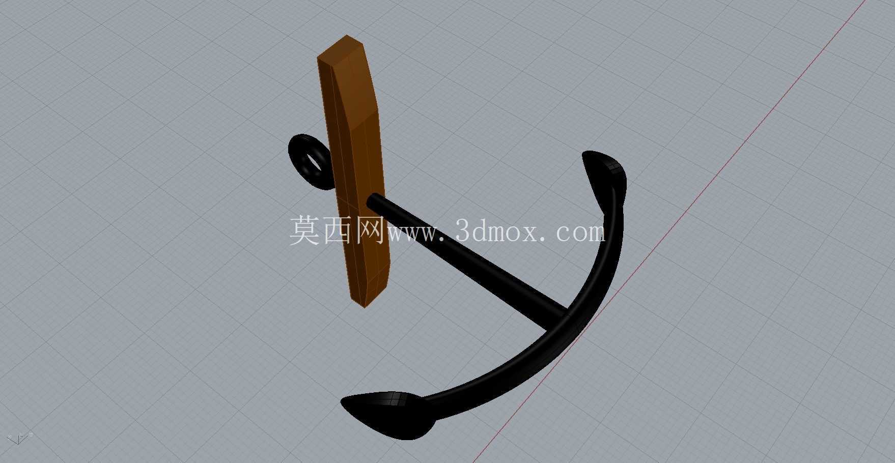 模型船锚(约6厘米)