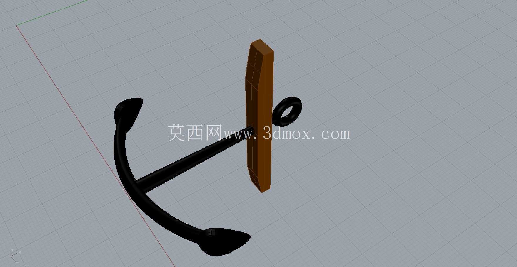 模型船锚(约6厘米)