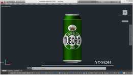  Tuborg Beer can 