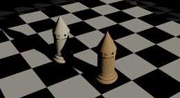 中世纪国际象棋碎片