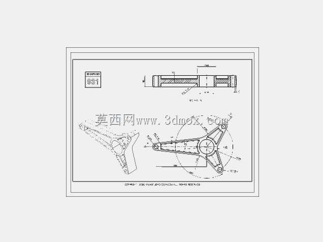 3D CAD 练习 PRACTICE 931 (CATIA)