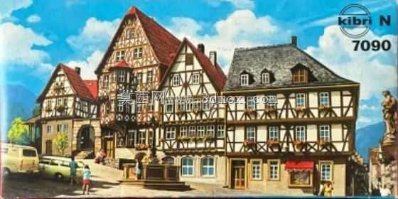 Kibri 7090 Marktplatz Miltenberg