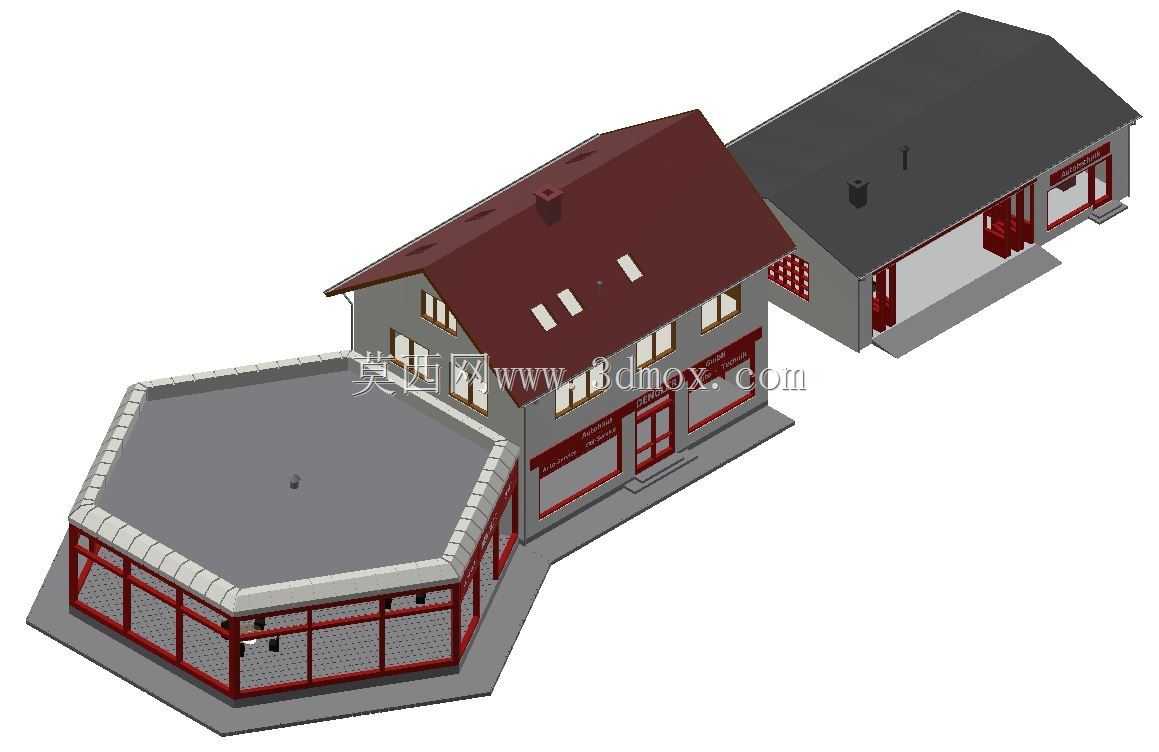 Faller 2206 Autohaus Dengler