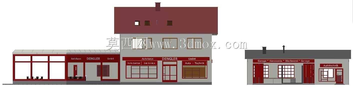 Faller 2206 Autohaus Dengler