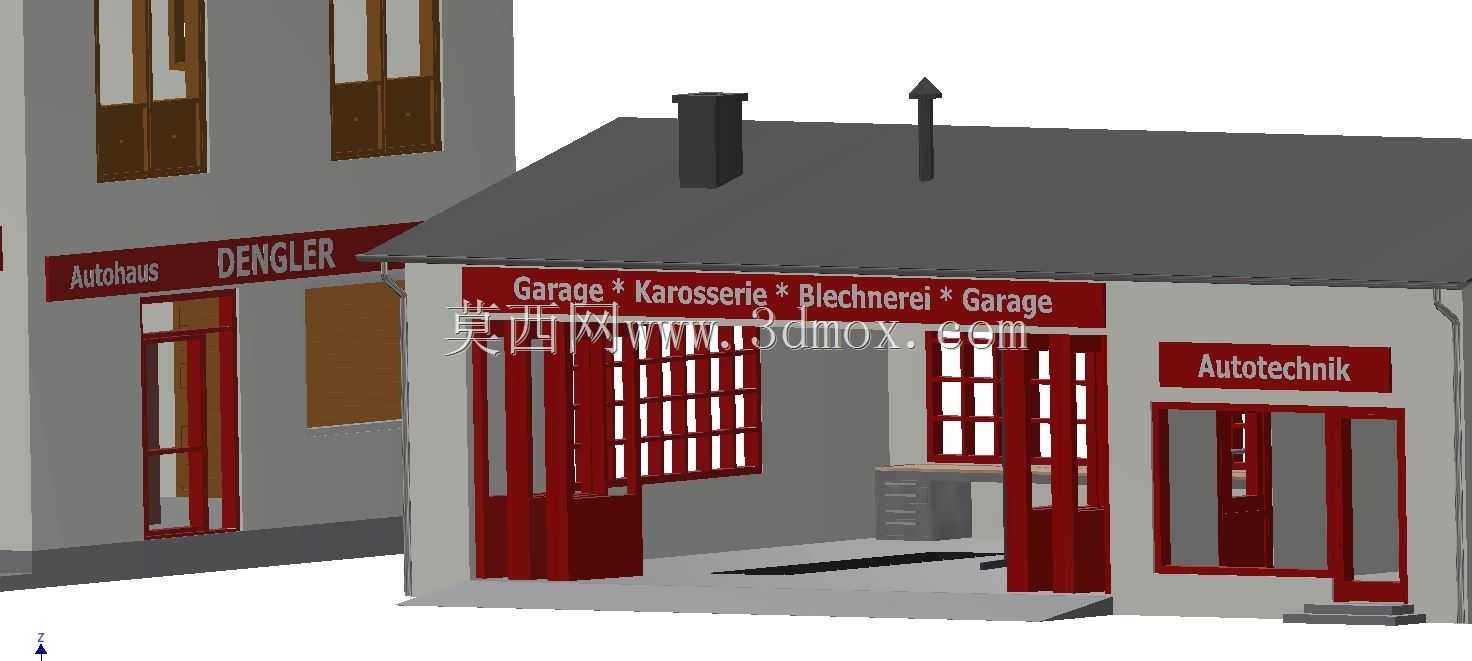 Faller 2206 Autohaus Dengler