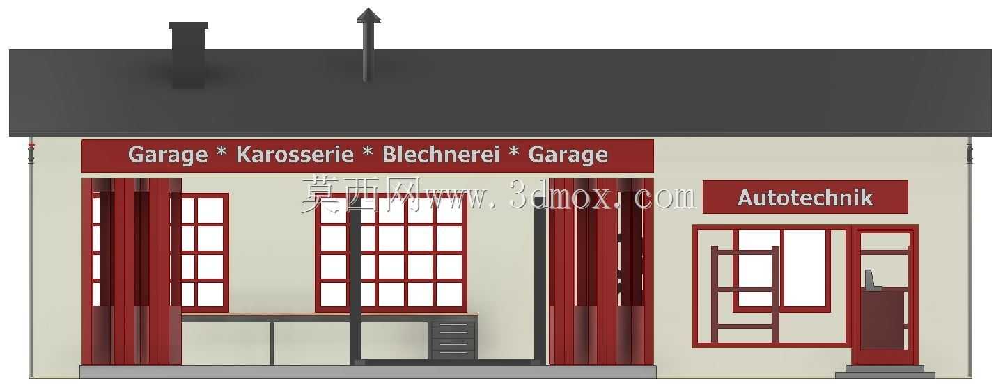 Faller 2206 Autohaus Dengler