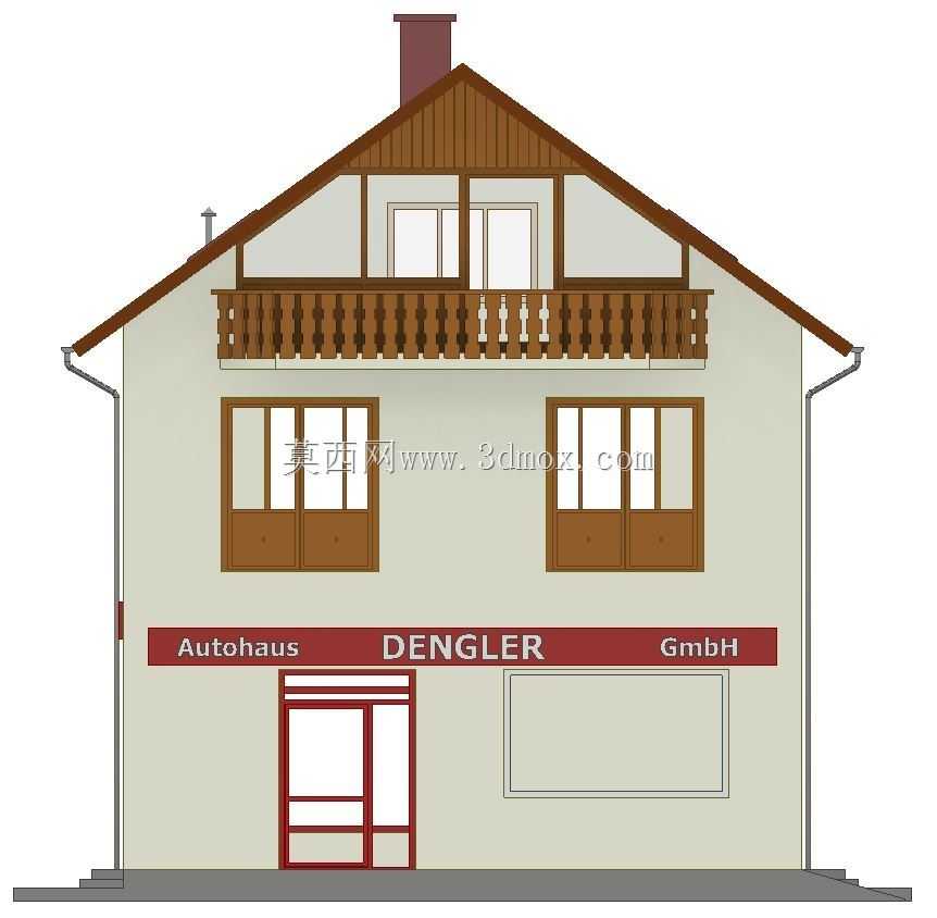 Faller 2206 Autohaus Dengler