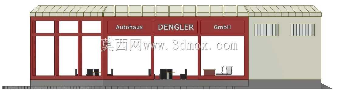 Faller 2206 Autohaus Dengler
