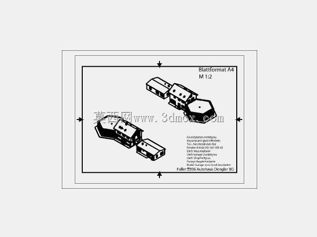 Faller 2206 Autohaus Dengler