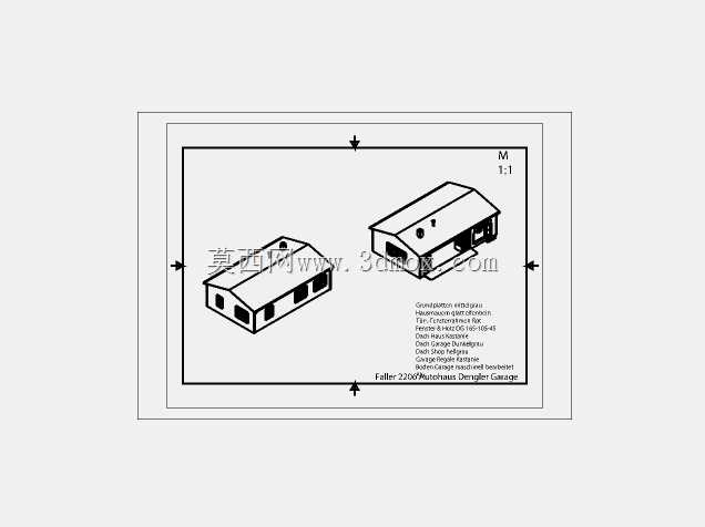 Faller 2206 Autohaus Dengler