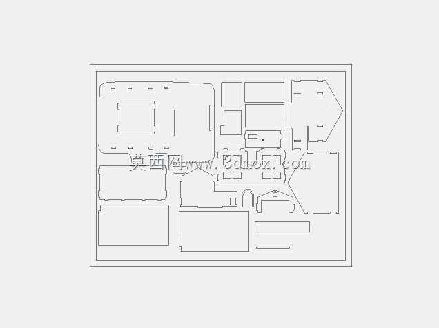 Sims House 胶合板