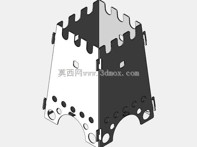 便携式丛林炉灶