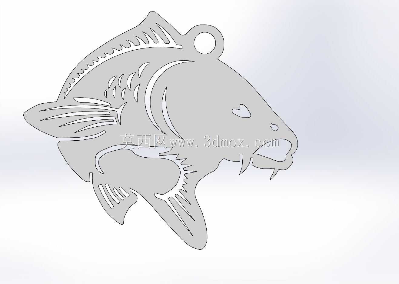  Brelok Karp 