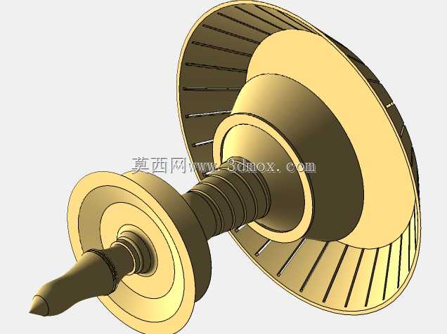 传统灯 3D