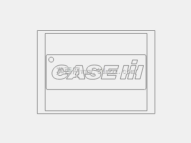 case IH键链