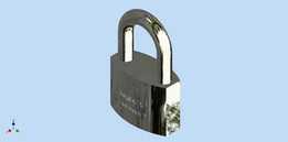  Grabcad Padlock 