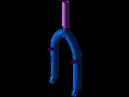  fork bmx 