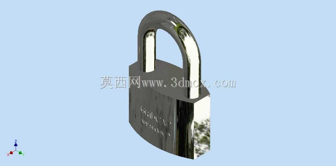  Grabcad Padlock 
