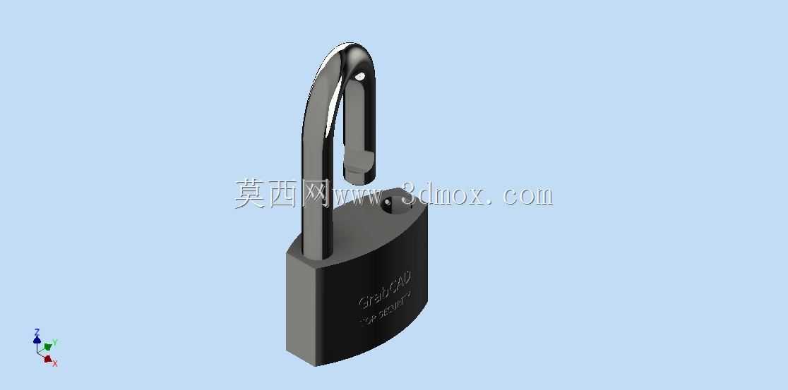  Grabcad Padlock 