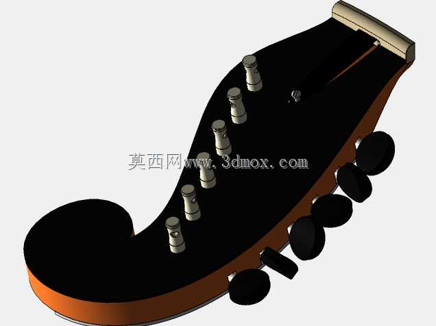 Stauffer 风格吉他琴头和调音器