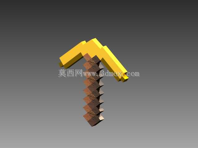 ��ʵ�����е�Minecraft Pickaxe 