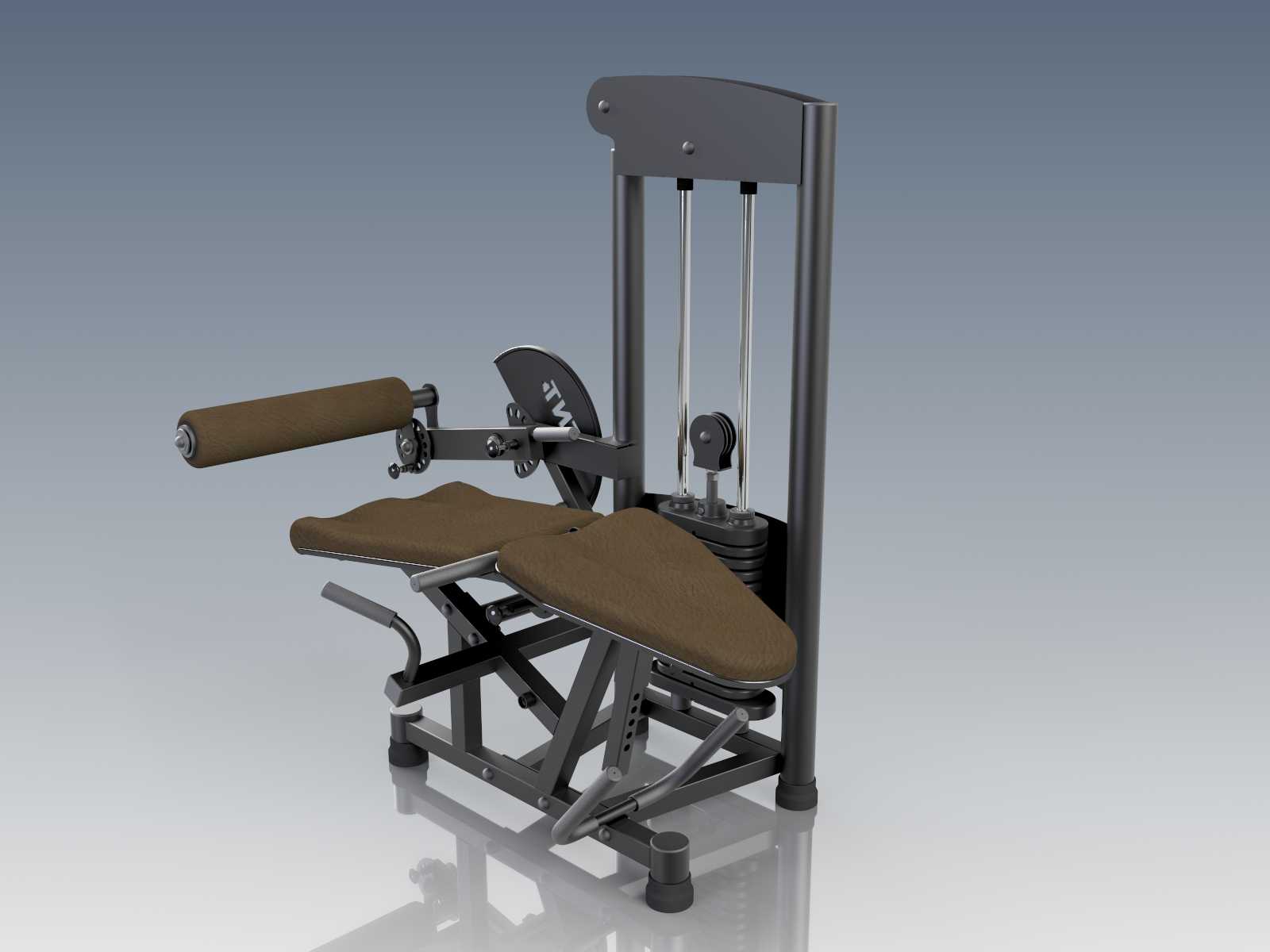 CADEIRA EXTENSORA COM MESA FLEXORA CONJUGADA