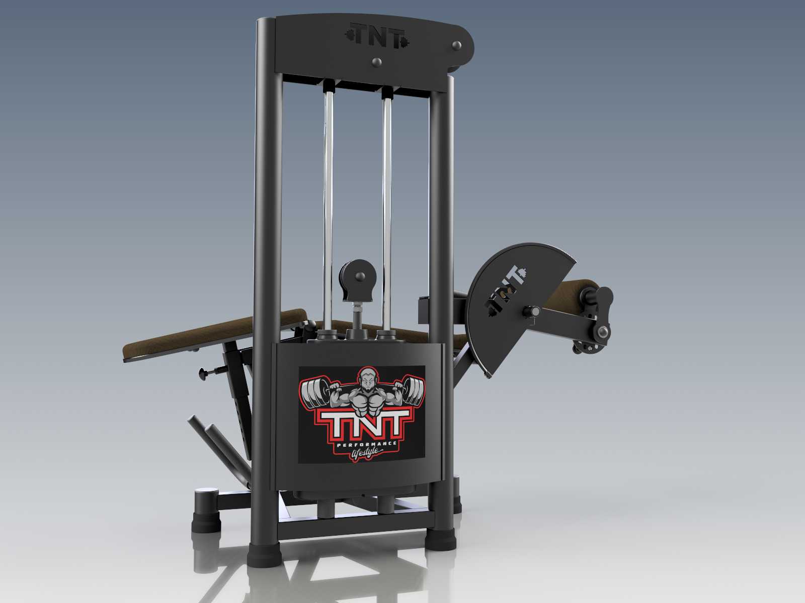 CADEIRA EXTENSORA COM MESA FLEXORA CONJUGADA