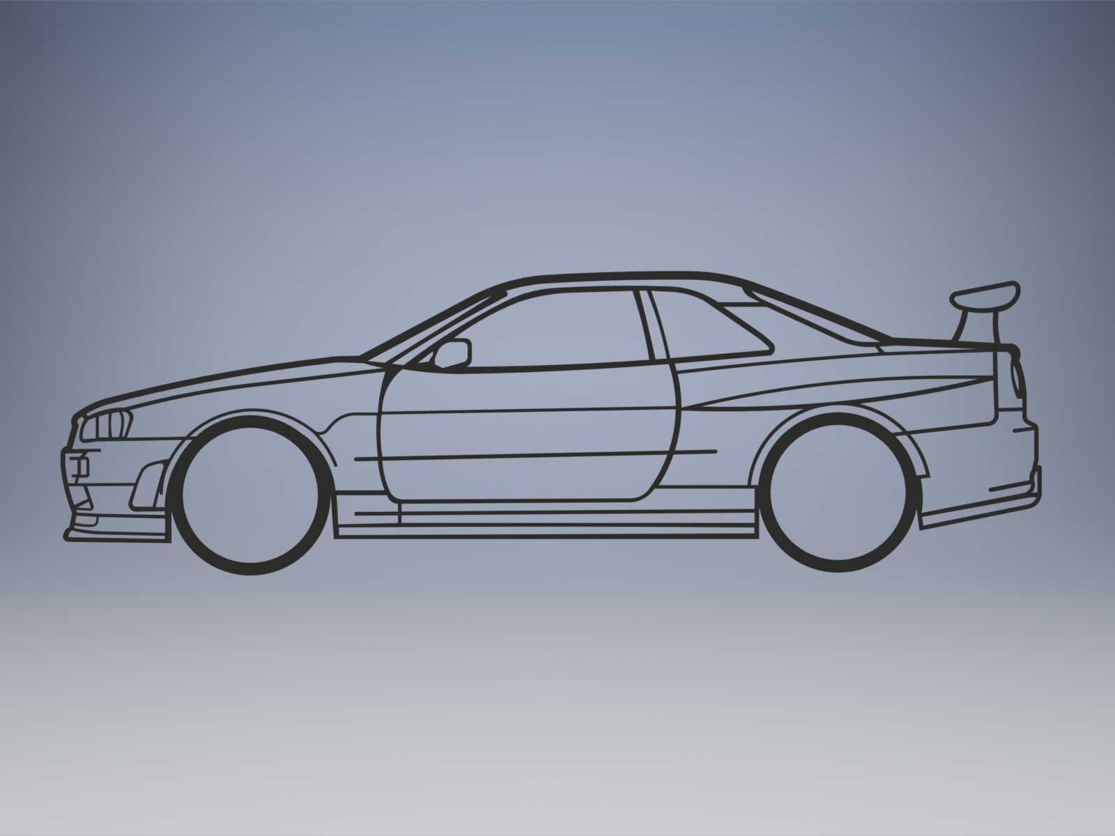 �ղ� Skyline R34 ����
