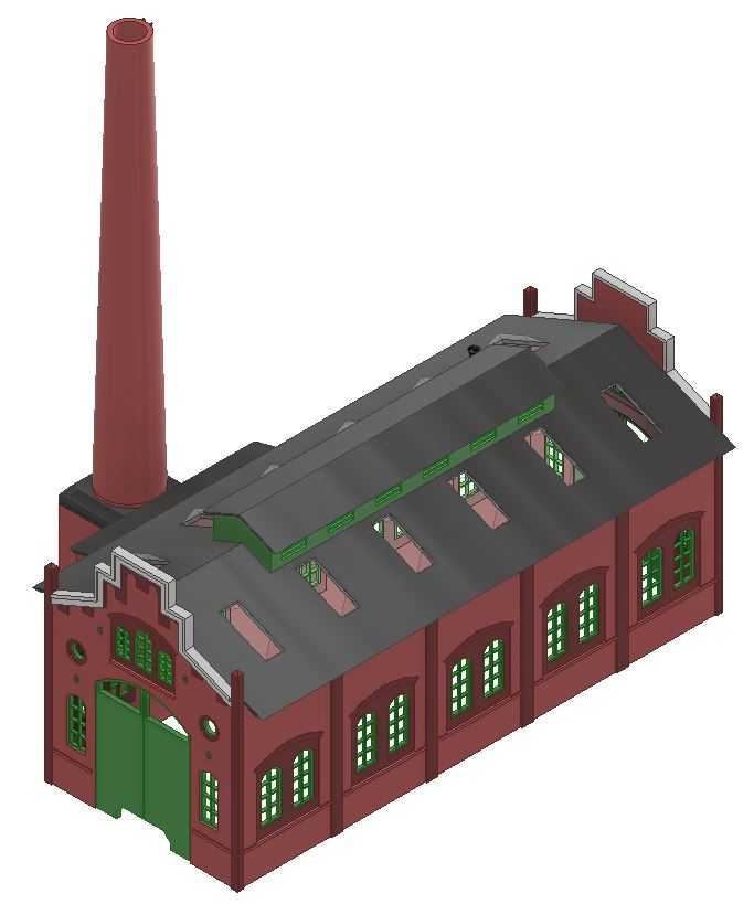 Faller_2142_Lokwerkstadt