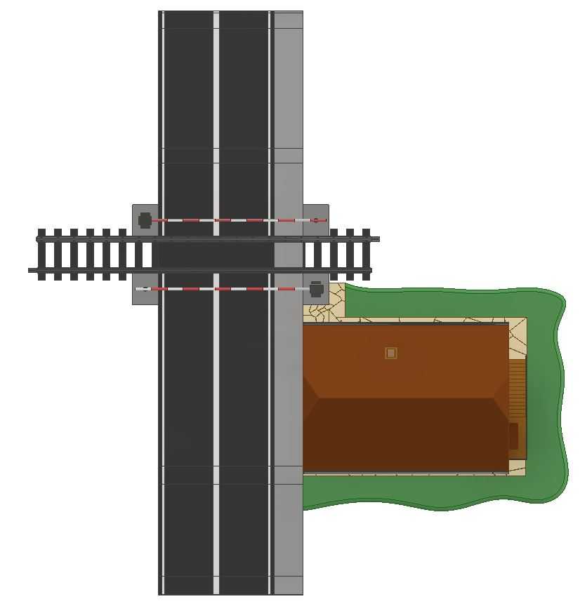  Faller 222170Bahn��bergangMit Stellwerk 