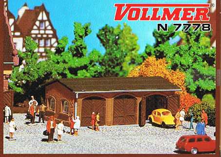 Vollmer 7777 Polizeirevier 7,车库
