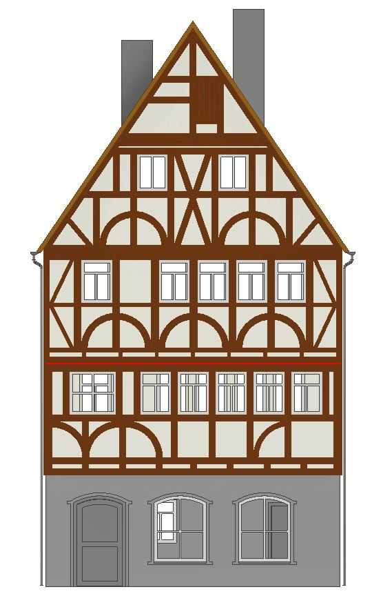  kibri_37100 fachwerkhaus haus 