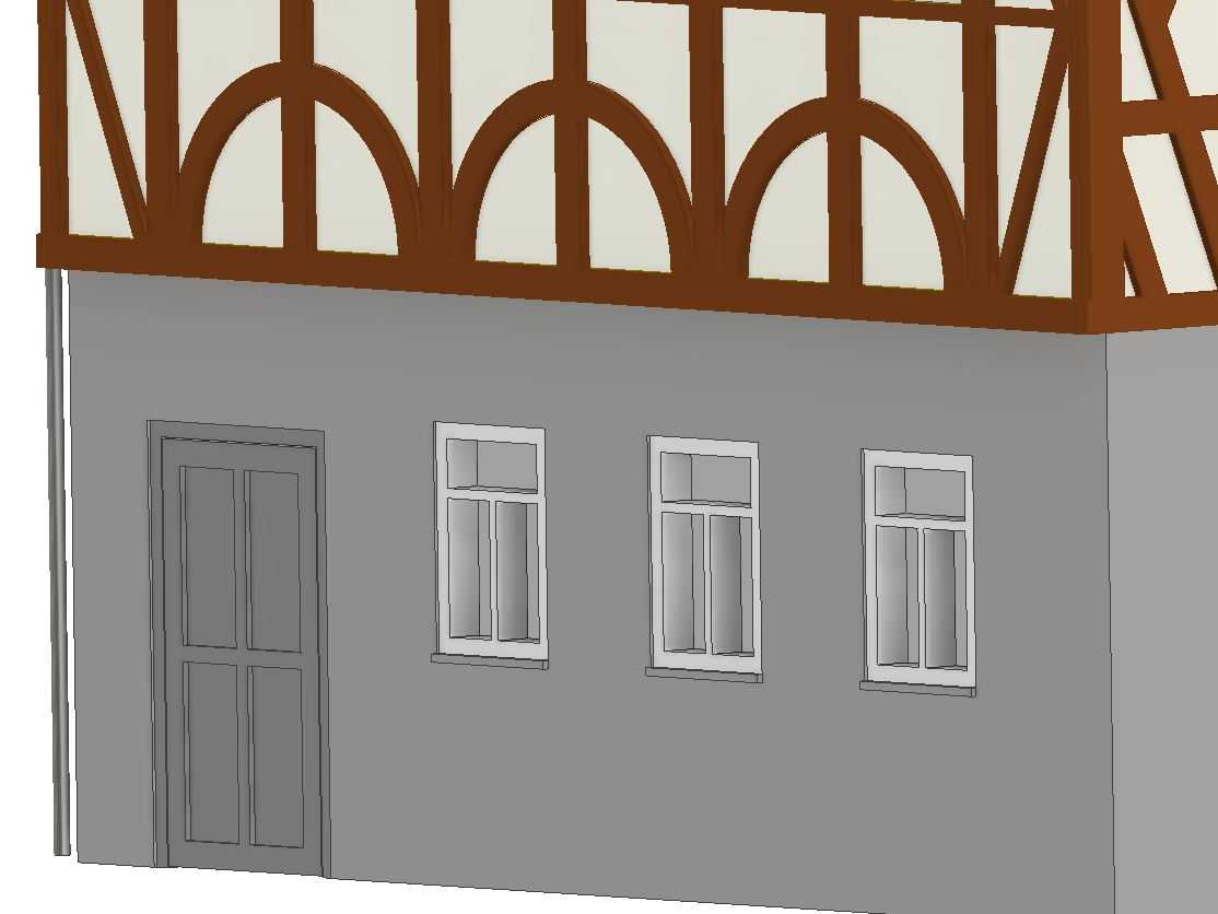  kibri_37100 fachwerkhaus haus 