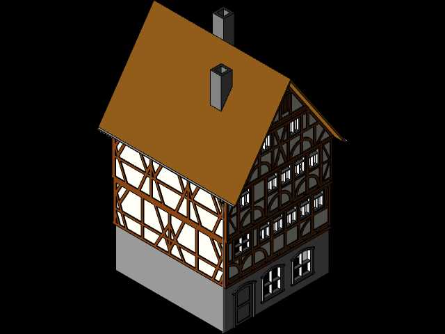  kibri_37100 fachwerkhaus haus 