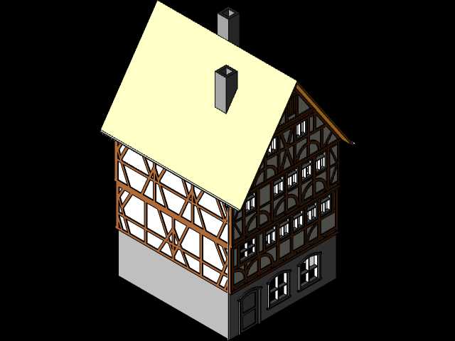  kibri_37100 fachwerkhaus haus 