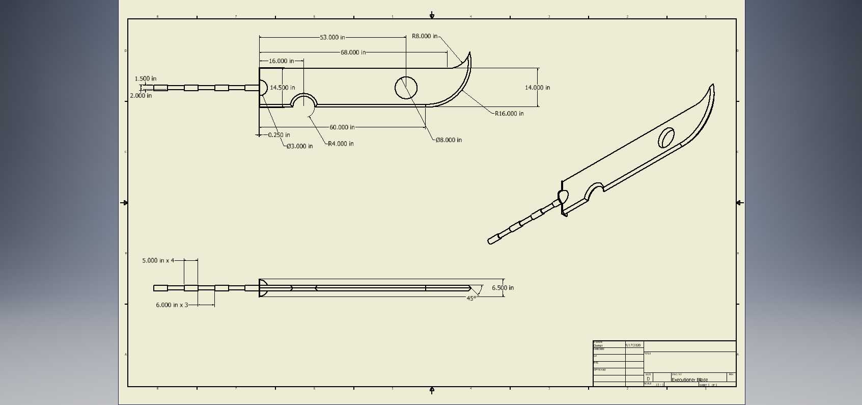  executioner blade 