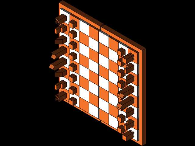 木制象棋套装