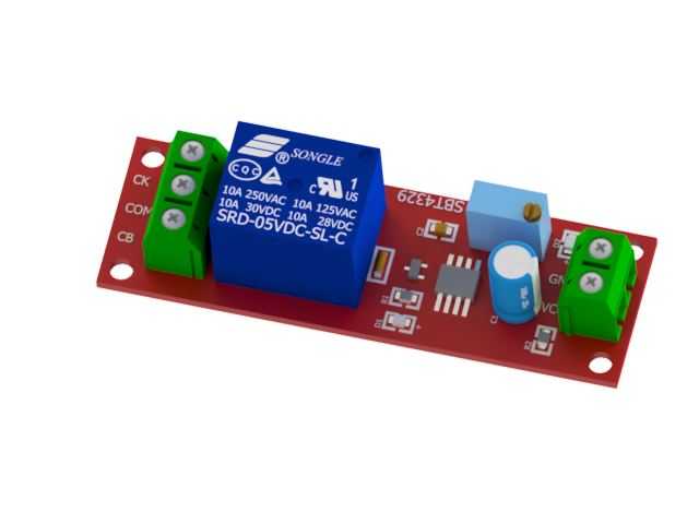 �ɵ��ڵļ�ʱ���ӳ�ģ�飬DC 5V 12V 24V 