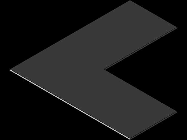 随机 L 型办公桌