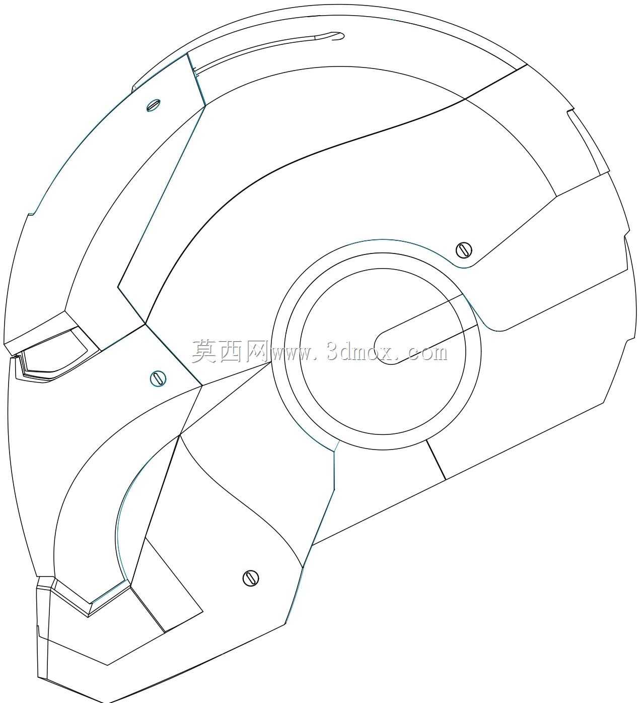 钢铁侠头盔
