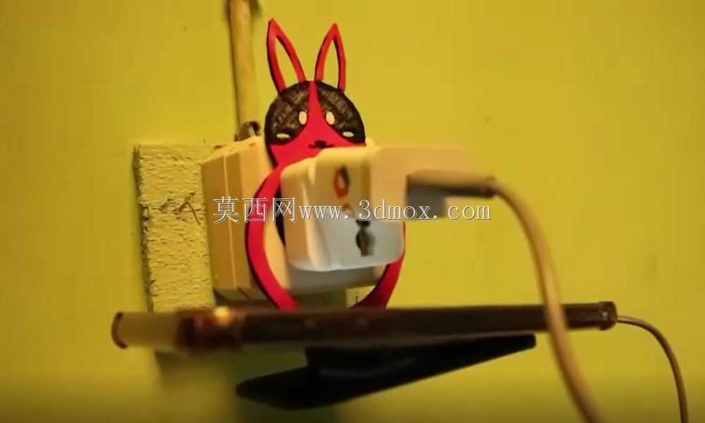 �绰֧�ܵĴ���3D��ӡ�����Ӻ���è