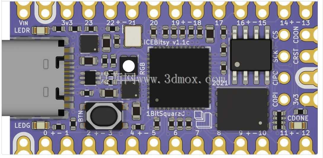 �������ꡱRISC-V FPGA PCBģ���е�ICEBreaker��Bitsy��