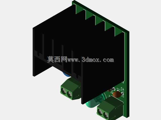 kicad for HeatSink 30x25x25mm