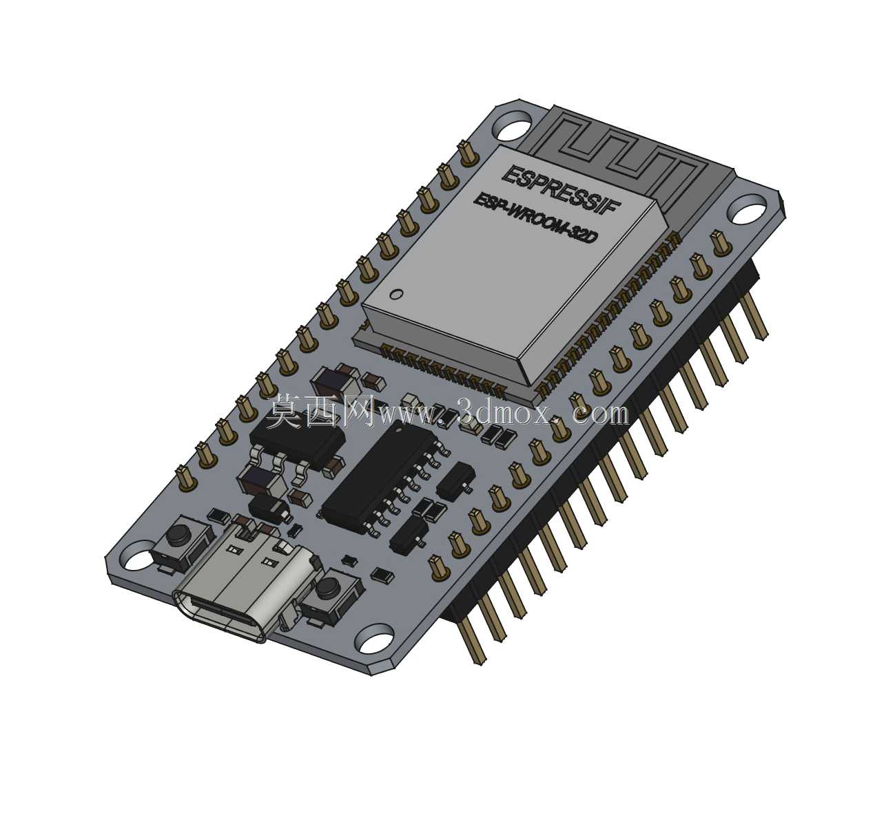  ESP32-WOOM-32D DEVKIT CH340 USB-C 