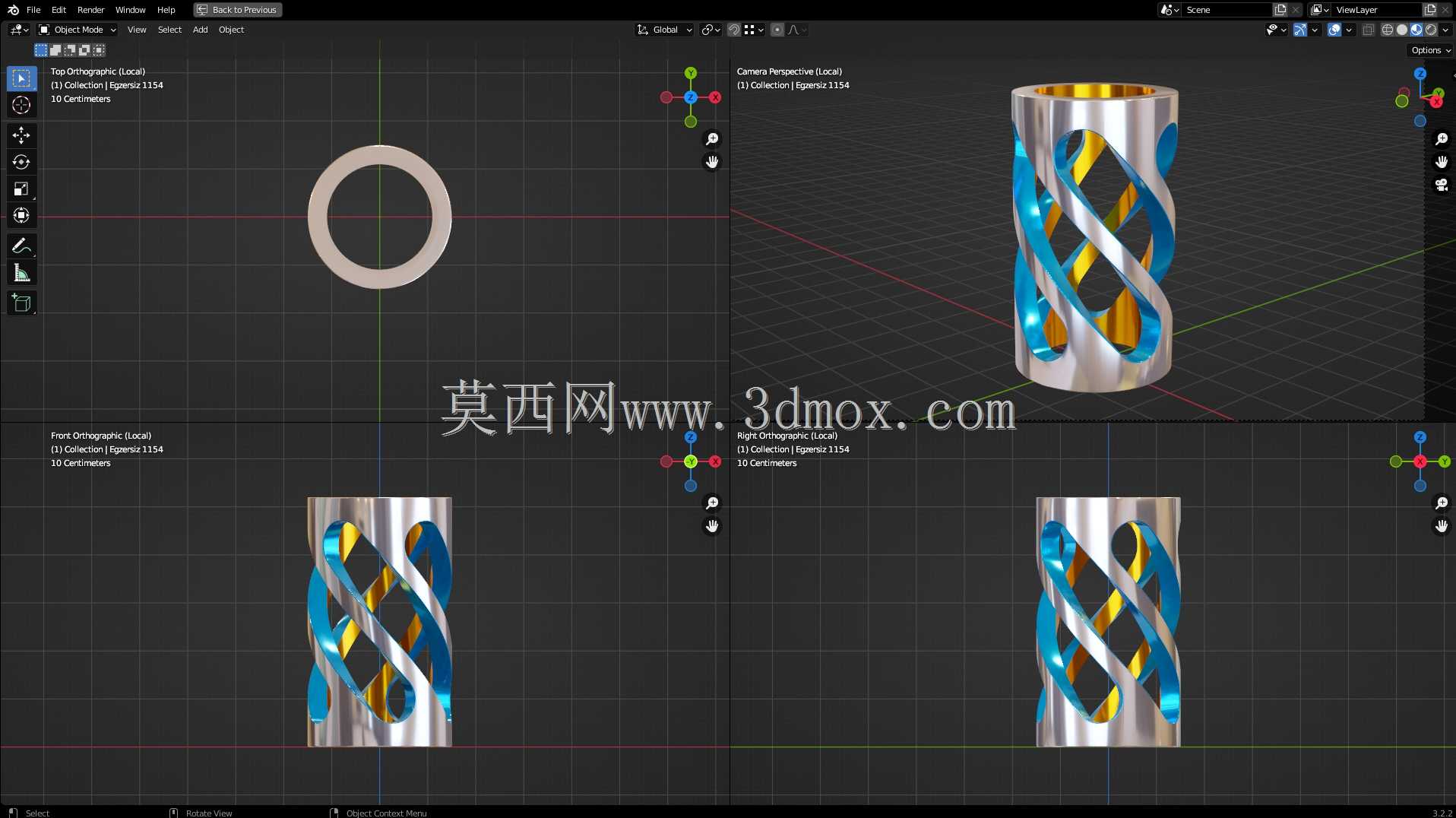 3D CAD 练习 1154