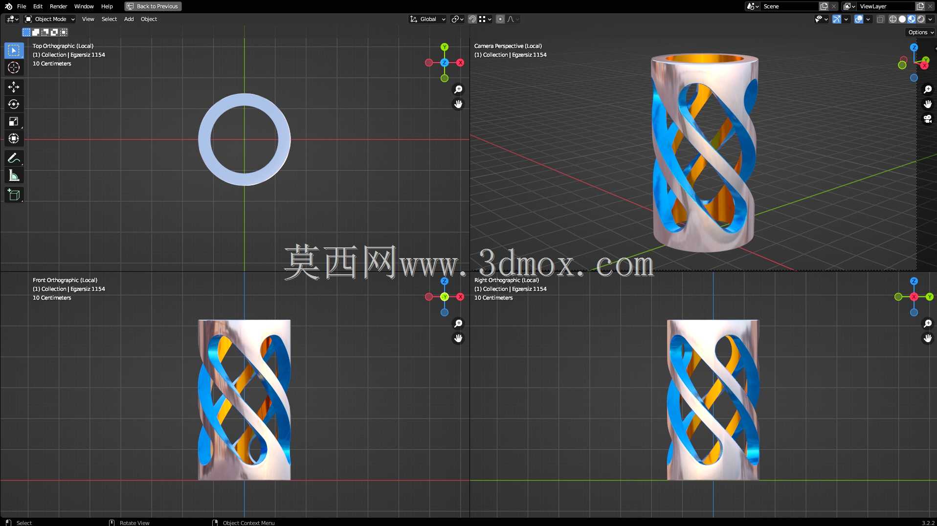 3D CAD 练习 1154