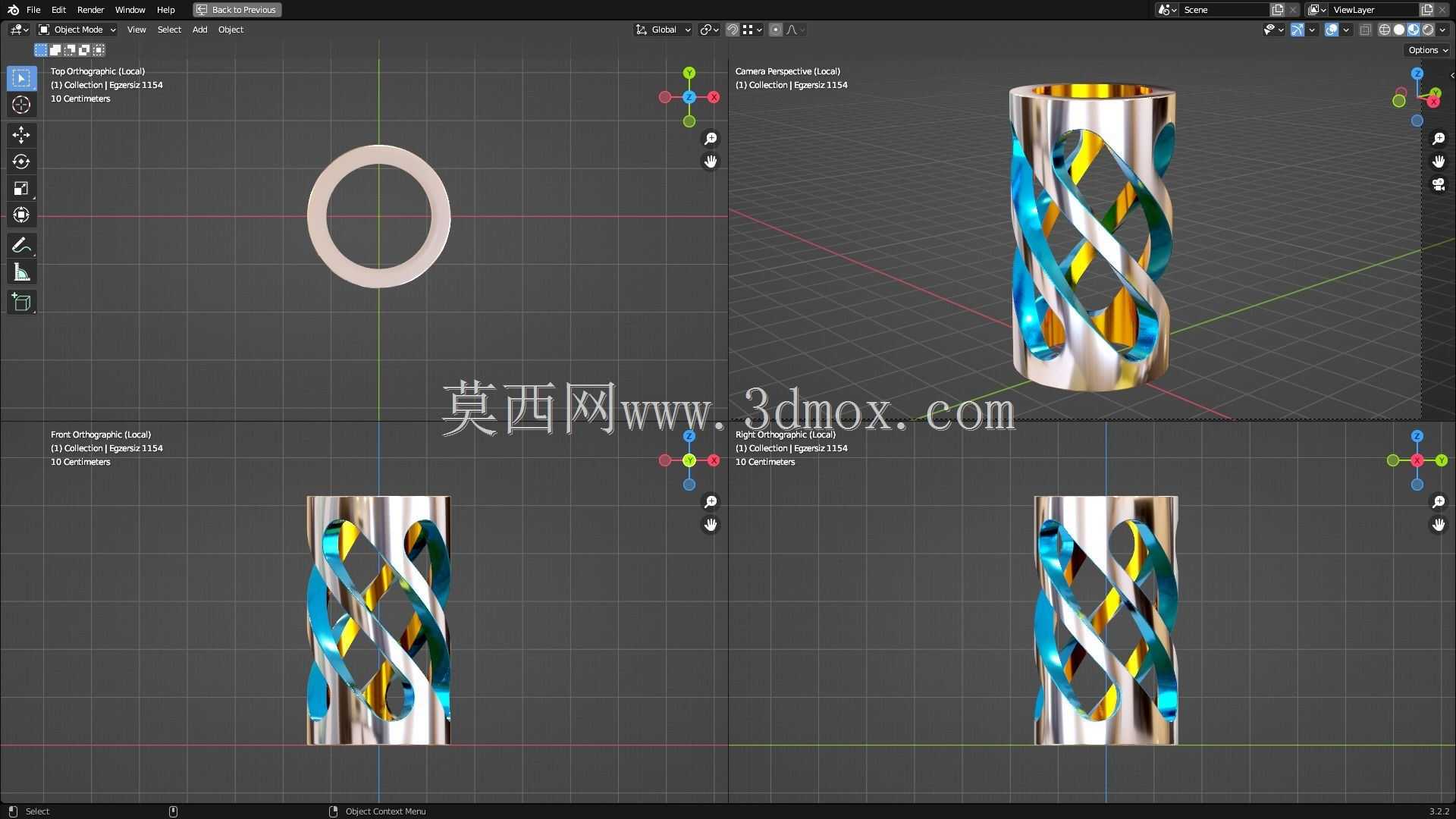 3D CAD 练习 1154
