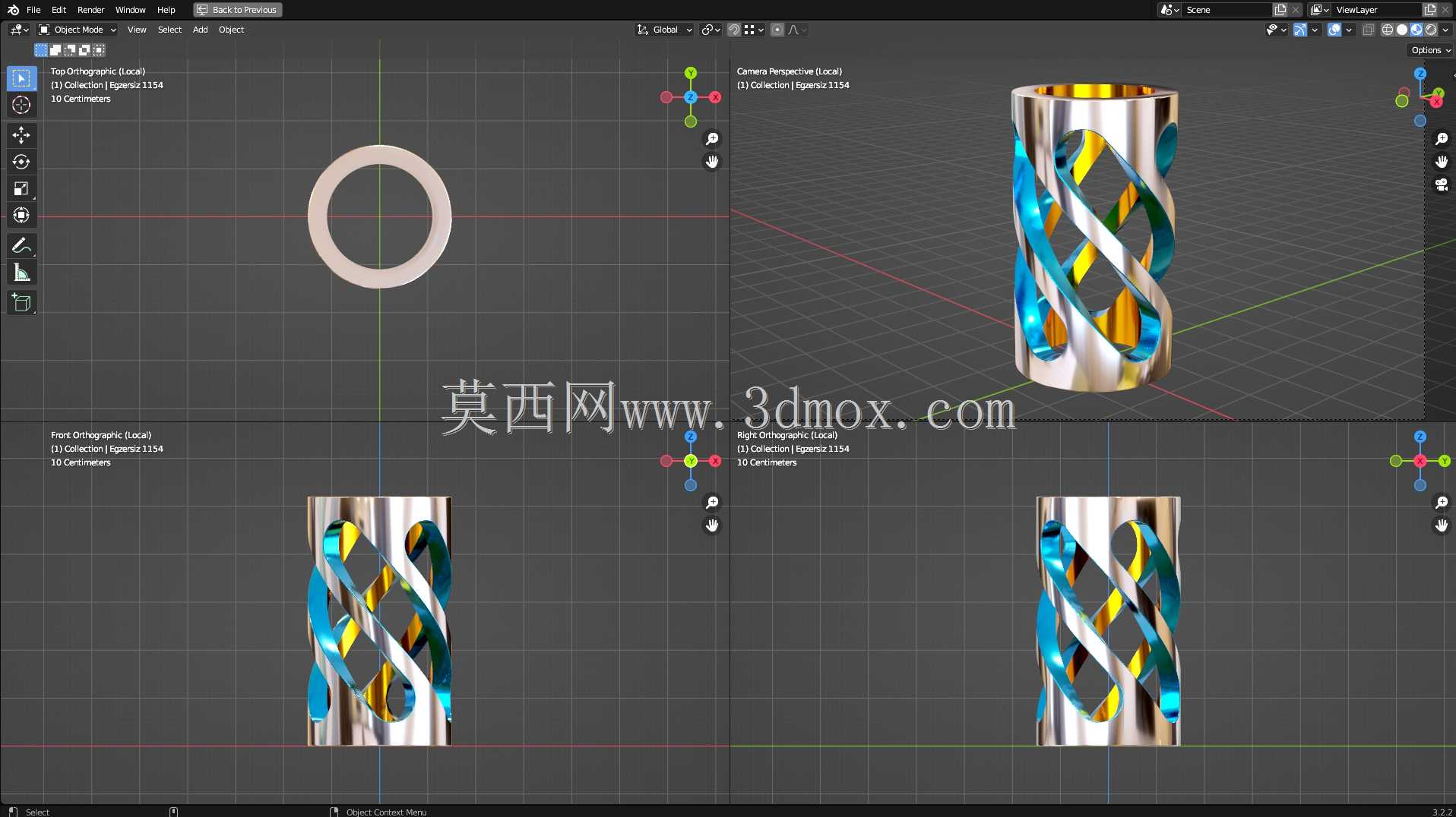 3D CAD 练习 1154