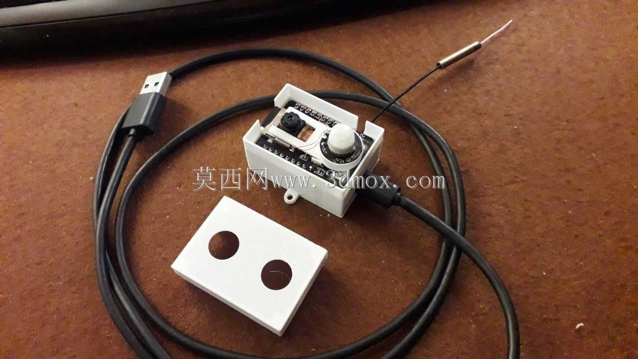 ESP32-CAM-MB 和 MH-SR602 PIR 运动传感器外壳